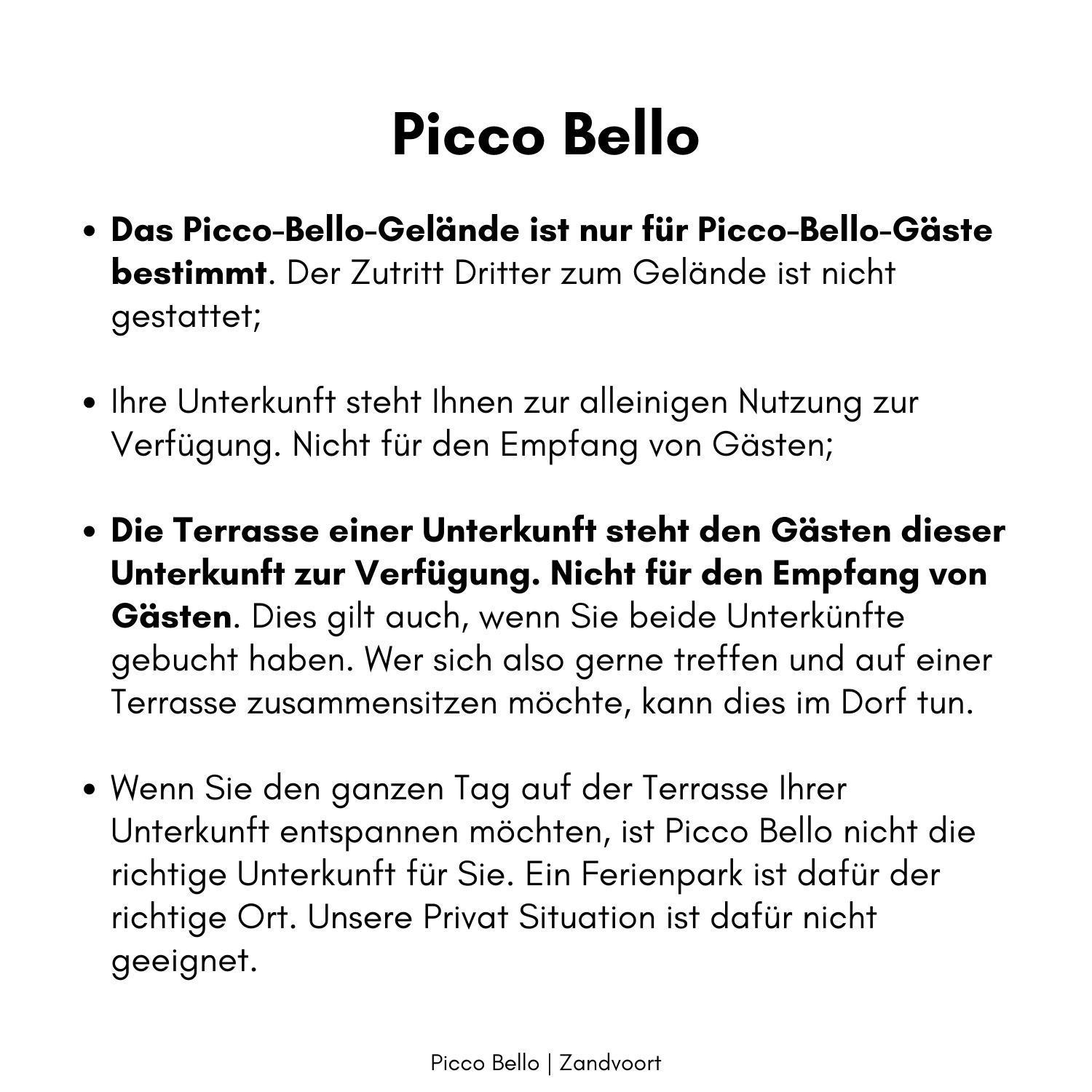 Picco Bello Зандфорт Экстерьер фото